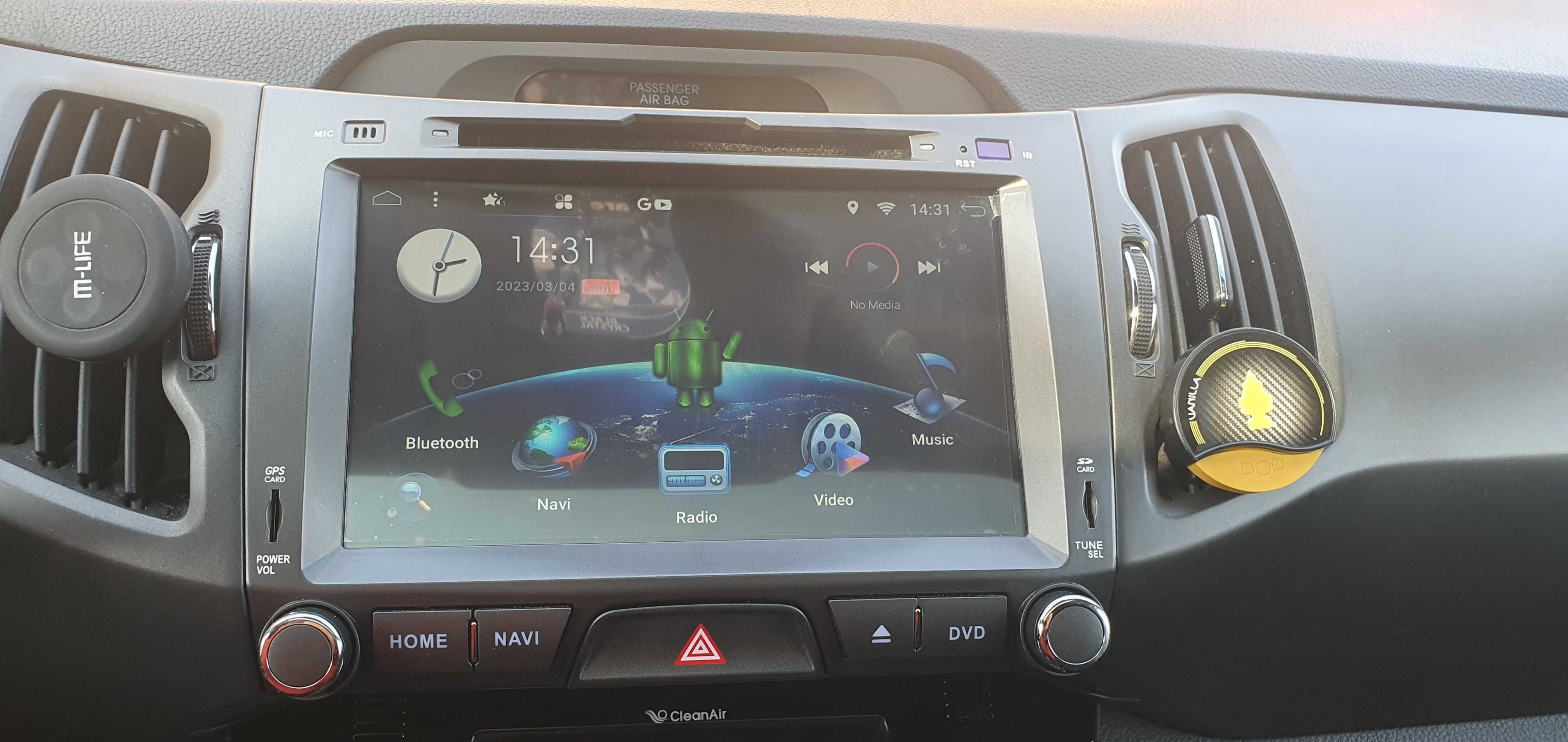 navigatie android kia sportage 2010-2016