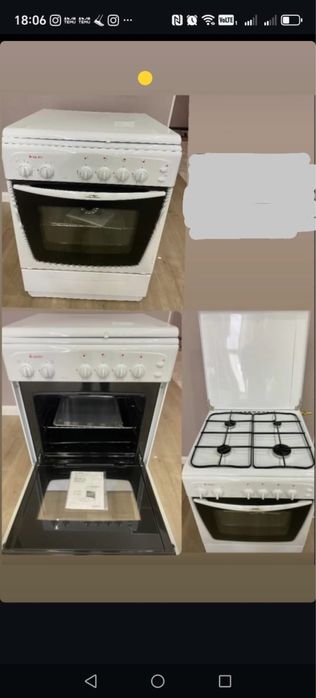 Газ плита духовка