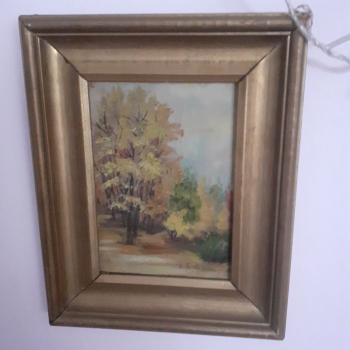 Tablou goblen și în ulei