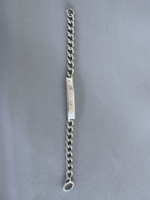 Bratara din argint personalizata Michel