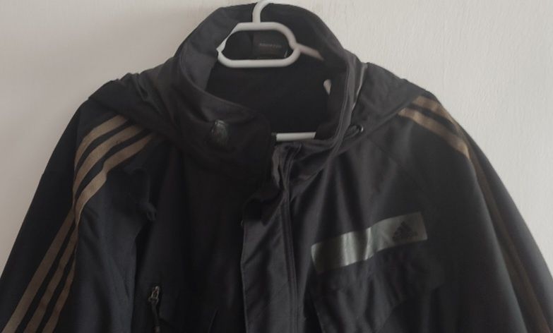 geaca cu gluga adidas XL neagra