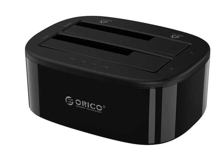 HDD/SSD кутия за диск, Оrico 2.5/3.5 inch 2 Bay USB 3.1 1 to 1 Clone