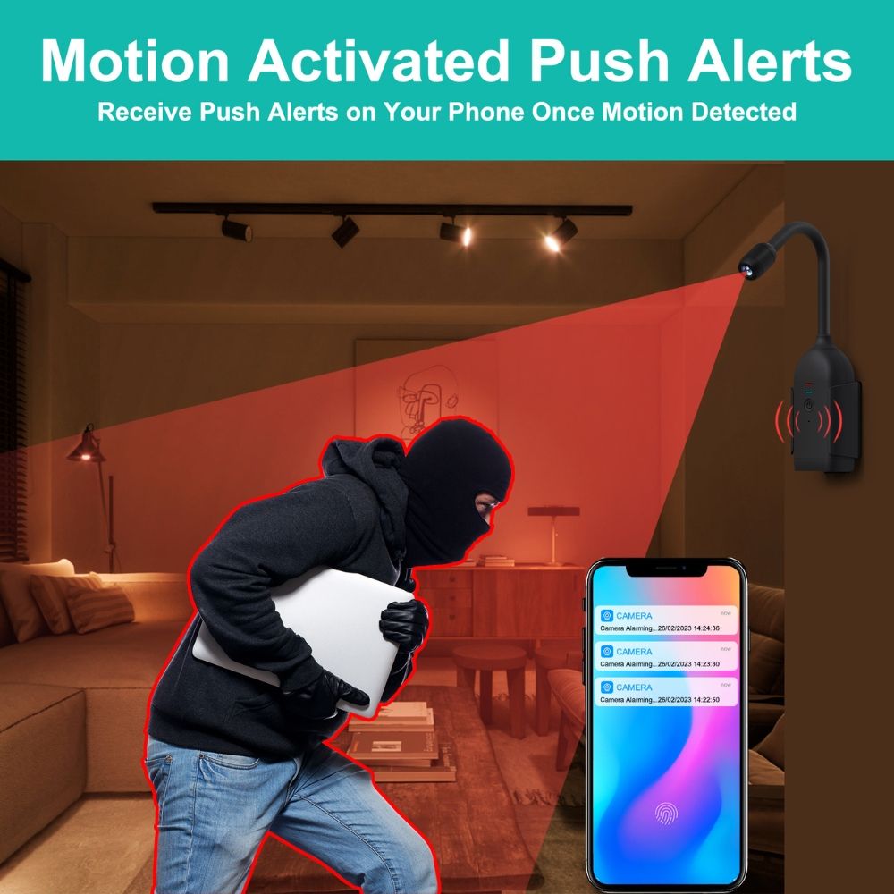 Camera tip Nasture, Flexibila 360°, Wifi, Audio Bidirectional