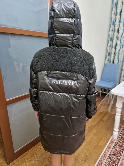 Пуховик девочке 11-12 лет