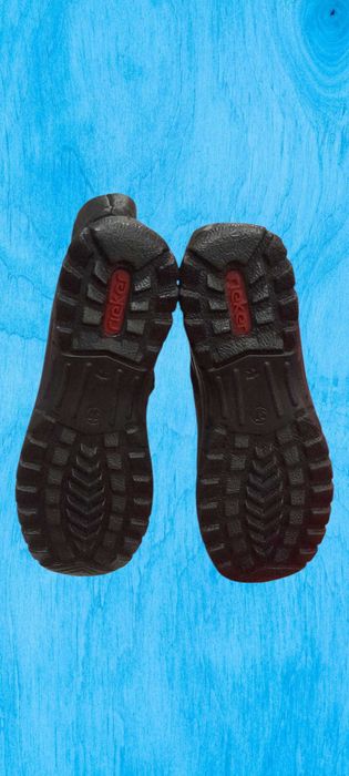 Ghete/cizme Rieker NEGRU 37