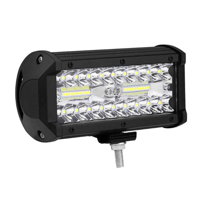 PACHET auto 2 x 60w proiectoare +suport numar+cablaj LIVRARE INCLUSA