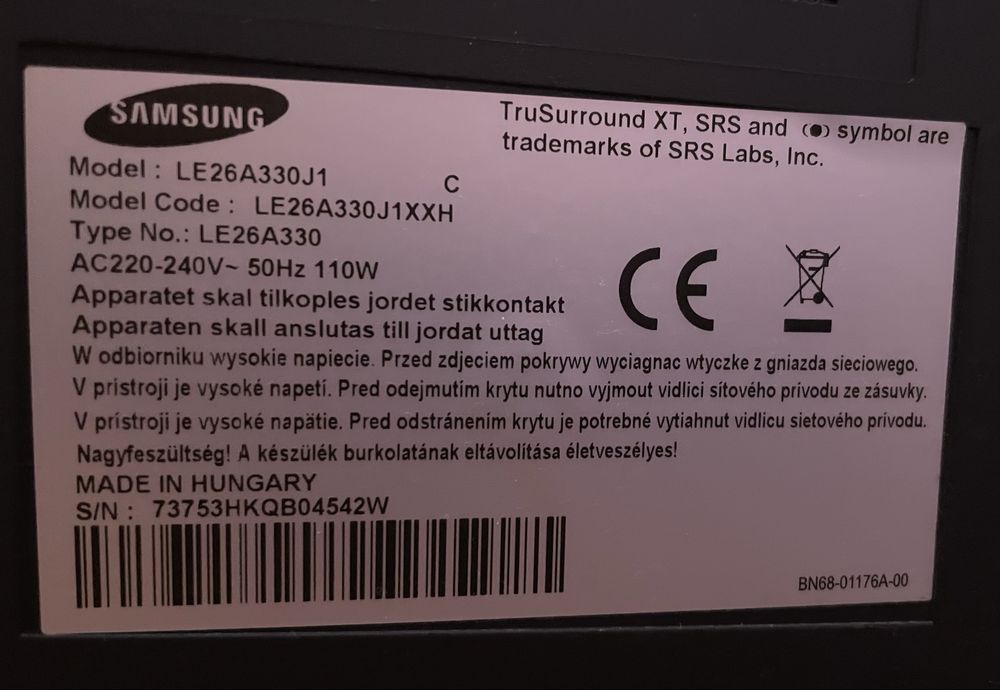 Televizor samsung LE26A330