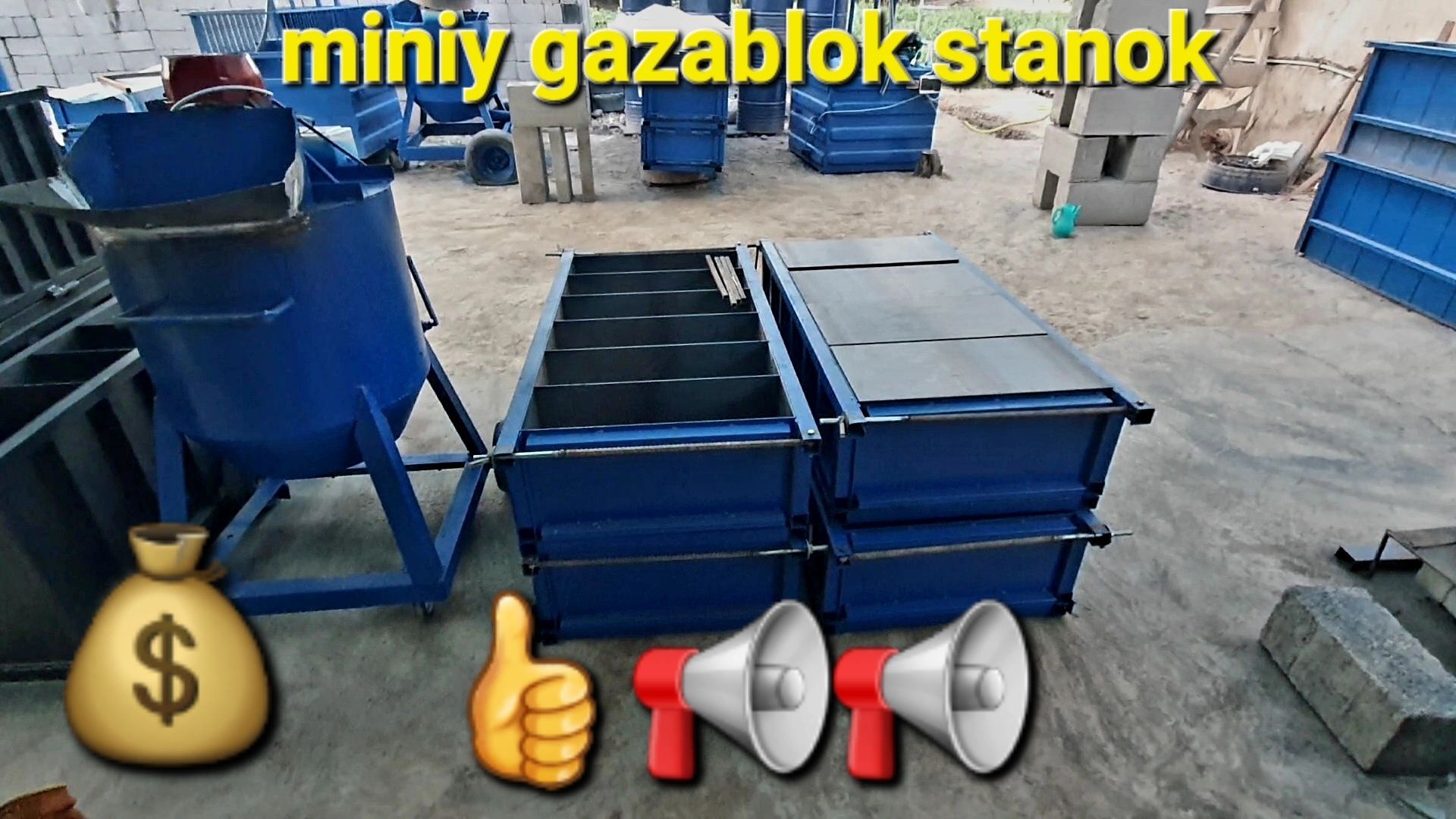 Gazablok uskunasini tayorlab beramiz