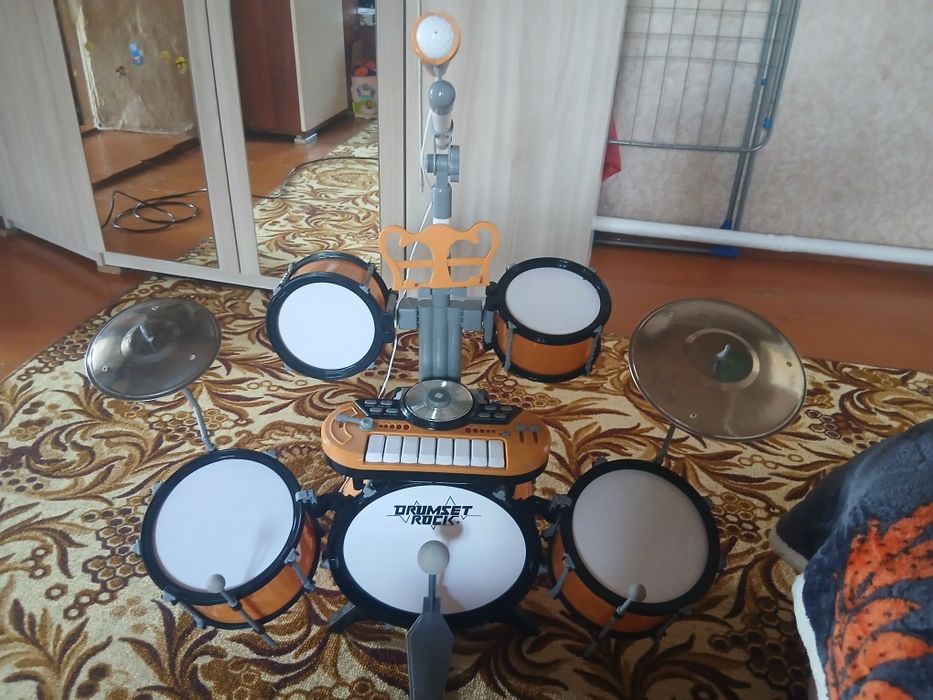 Барабанная установка детская