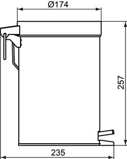 Кошче за WC 3  l + подарък