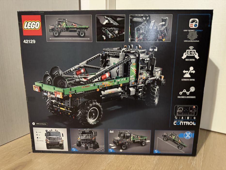 Camion LEGO 42129 Technic Mercedes-Benz Zetros cu tracțiune pe 4 roți