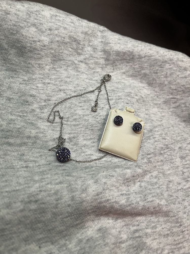 Swarovski колие и обеци