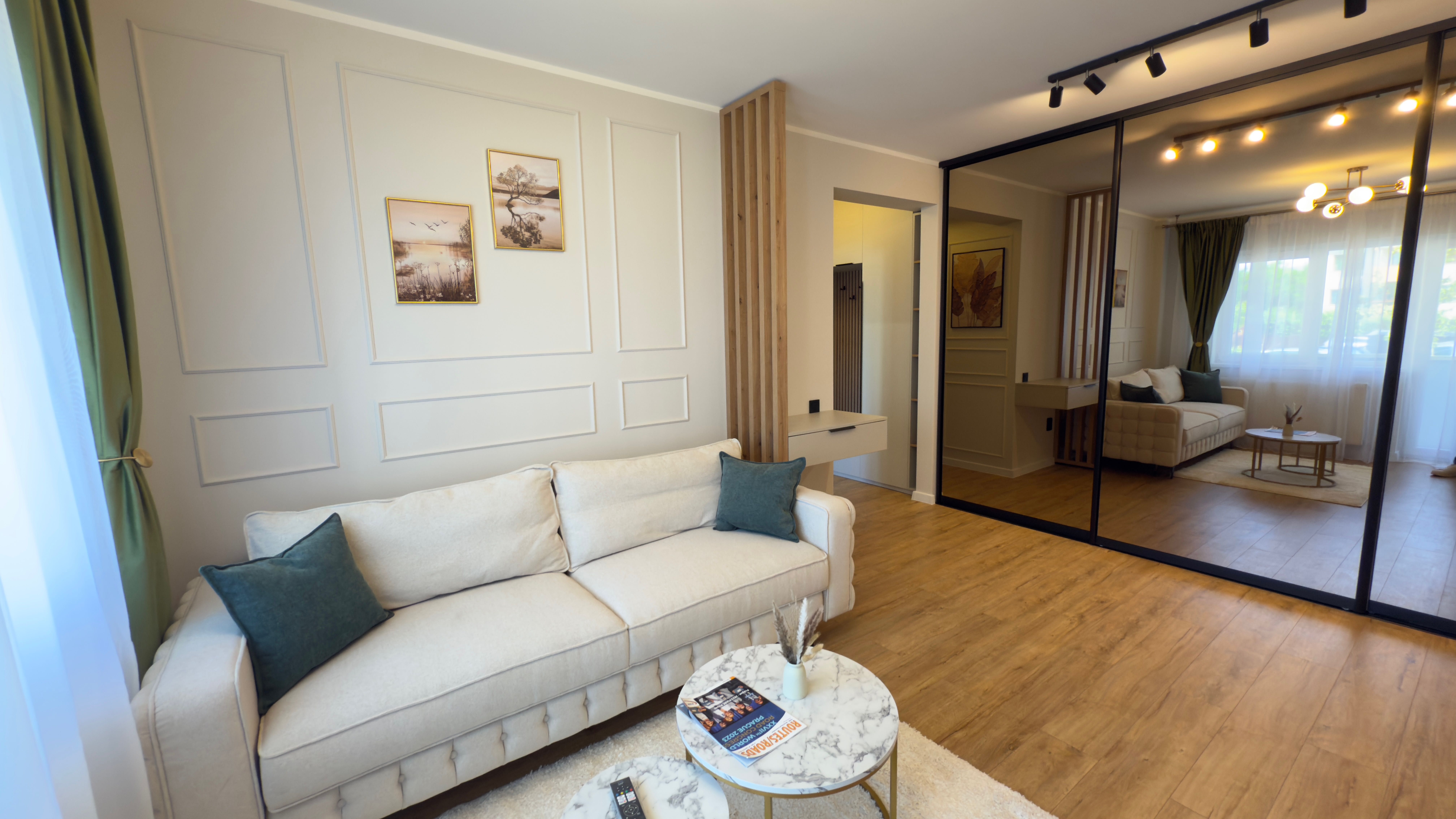 Apartament 2 camere, ultrafinisat, zona Terra, Floresti