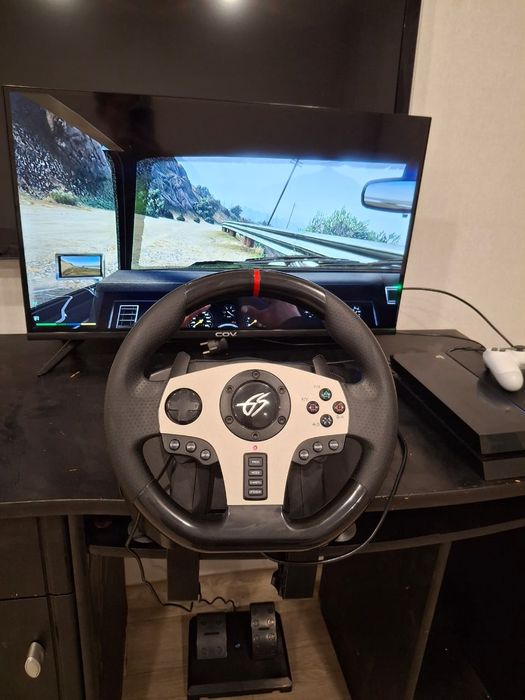 Игровой руль dexp wheelman pro