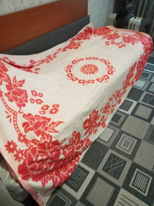 Махровая простынь, новая.покрывало хлопок