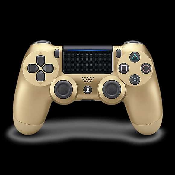 Контролер - DualShock 4 - Gold, v2, PS4, Playstation Оригинален