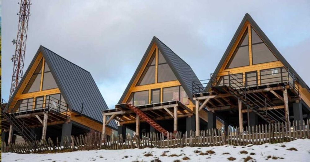 Case cabane din lemn stil A