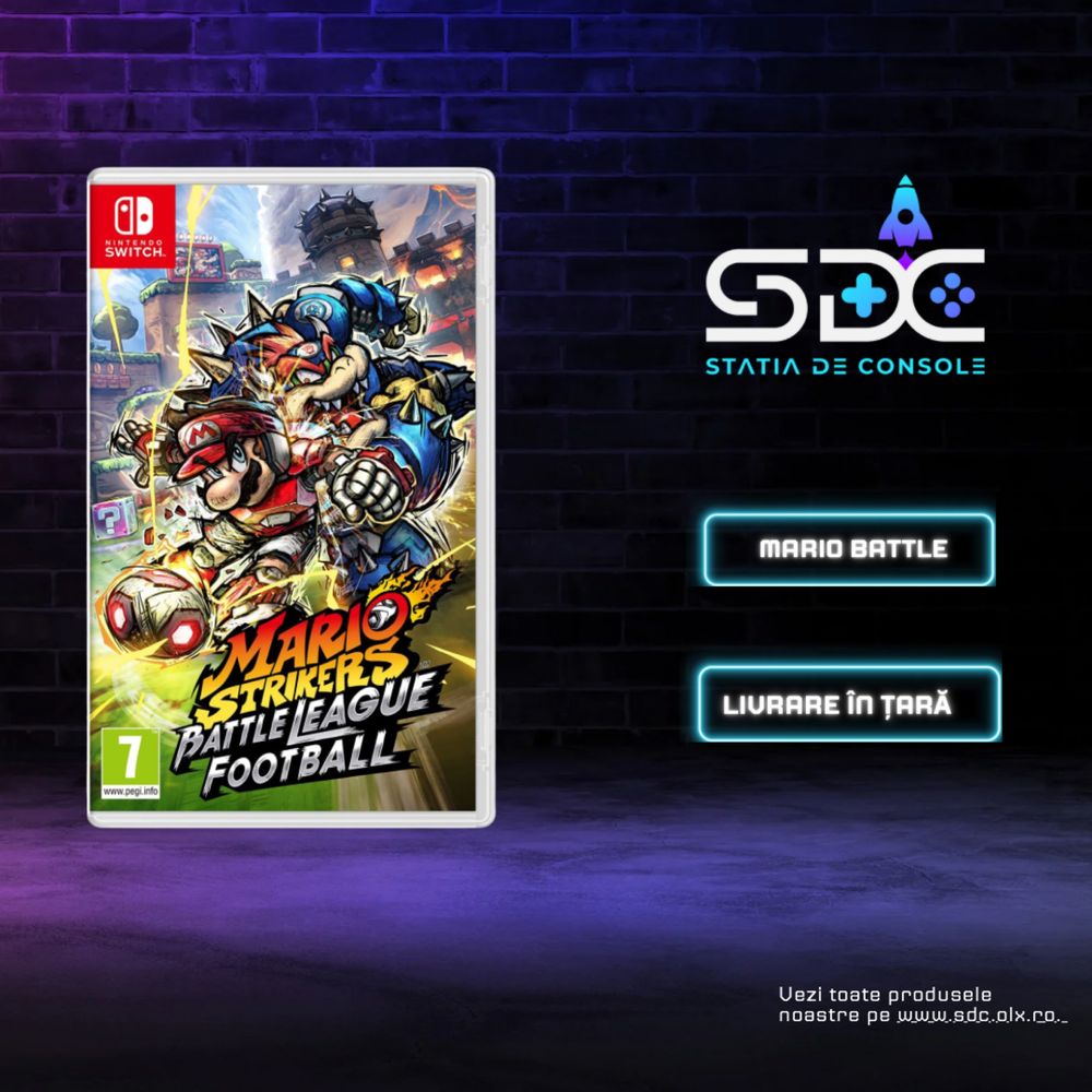 SIGILAT Mario Strikers Battle League Football Nintendo | NOU | SDC