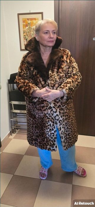 De Vânzare Cojoc Animal Print (Blana Naturala)