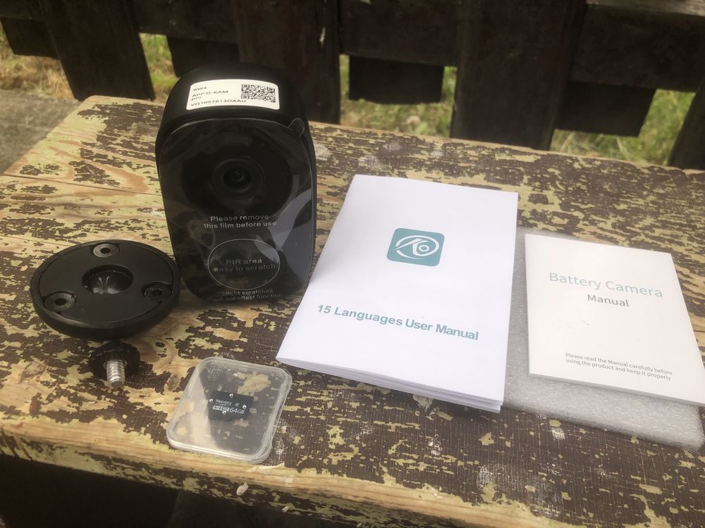 Smart Camera cu baterie