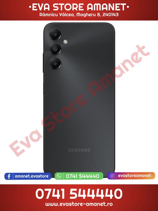 SAMSUNG Galaxy A05s Black 64GB 4GB RAM Dual SIM - Produs nou