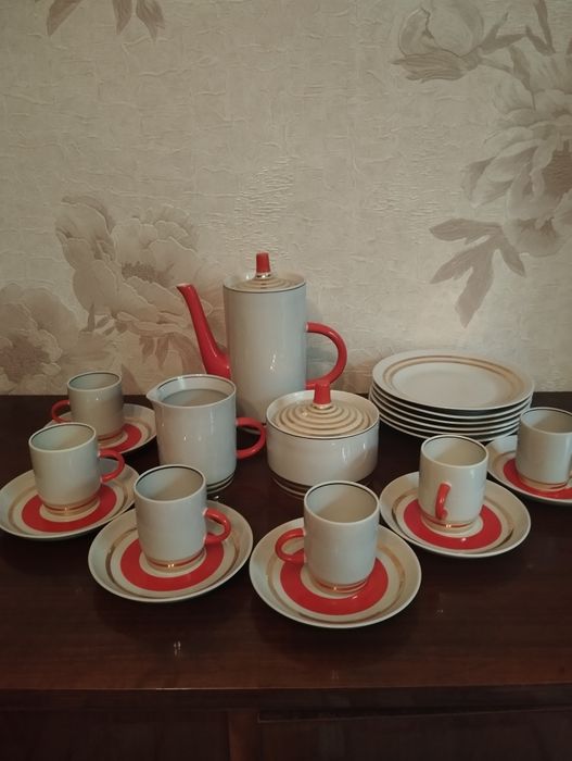 Кофейный сервиз на 6 персон