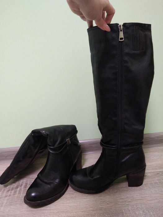 Дамски ботуши на ток