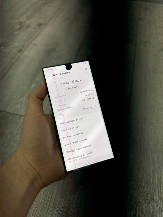 Samsung s22 ULTRA 256 12+8 skidkada