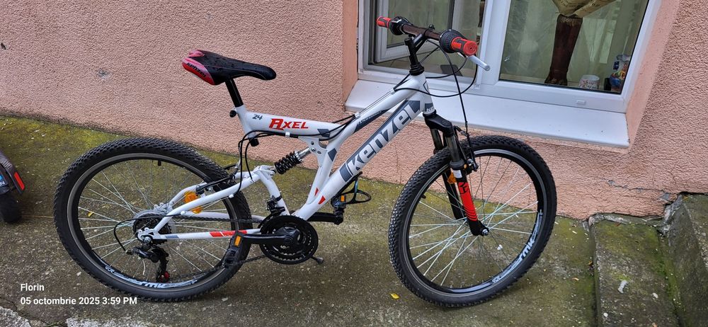 Bicicleta 24 inch full suspension