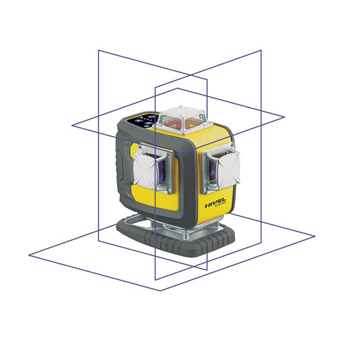 Nivela laser in cruce Nivel System CL4D-P, 4D,, laser rosu