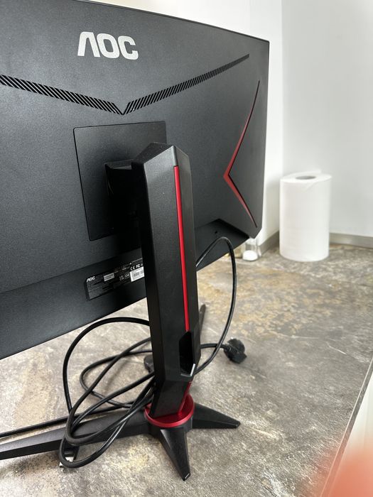 Monitor Gaming curbat LED VA AOC CU34G2XP/BK