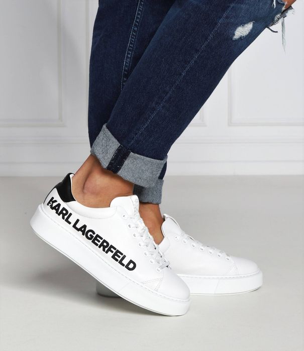 Кожени кецове Karl Lagerfeld