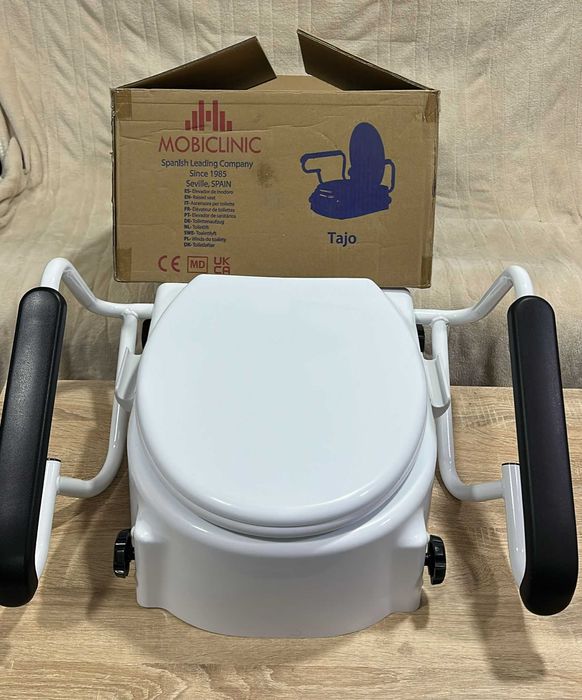 Scaun de toaletă înălțat,Mobiclinic Tajo