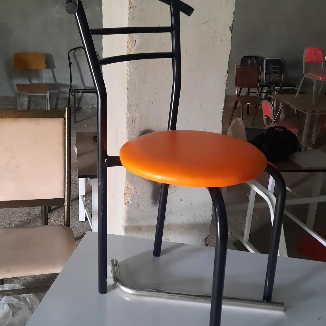 Стол и стул на заказ из нержавейки