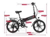 Електрически сгъваем велосипед E-BIKE - SAMEBIKE - 250W