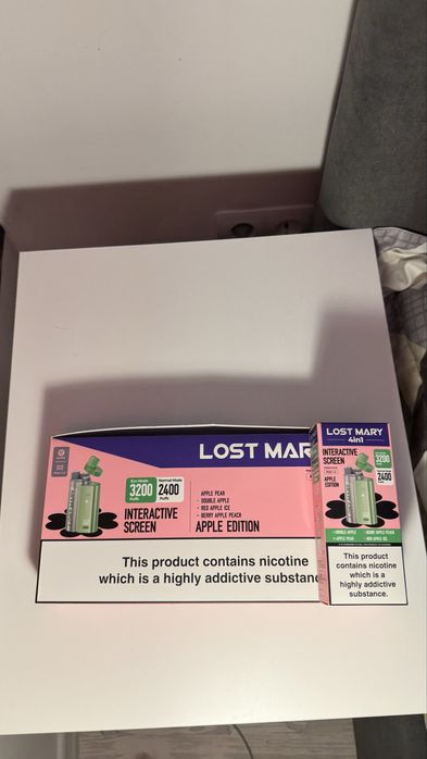 Vape Lost Mary 4-in-1 - Yellow, Green, Apple și Red Edition