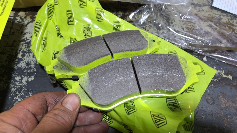 колодки тормозные Gentra Nexia3  Trialli