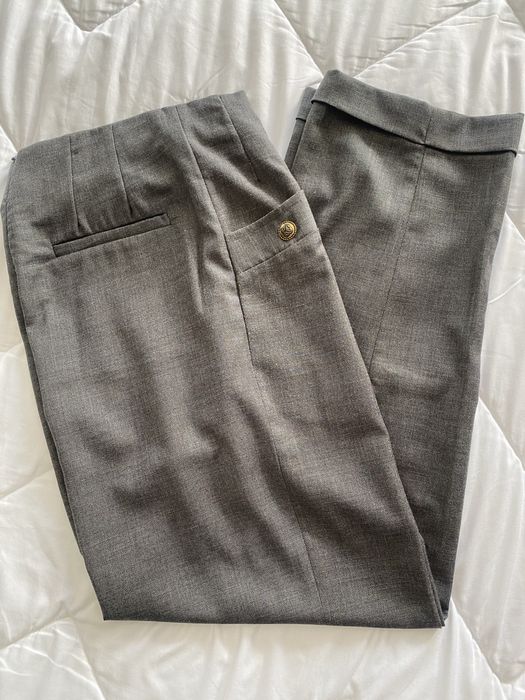 Сив дамски костюм Sandro