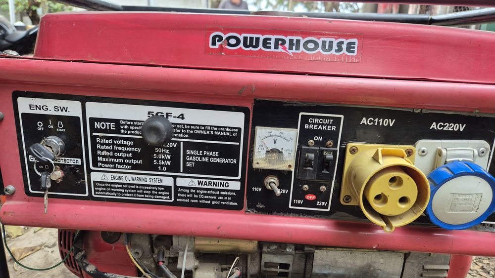 Generator 5 kw 220v / 110 v