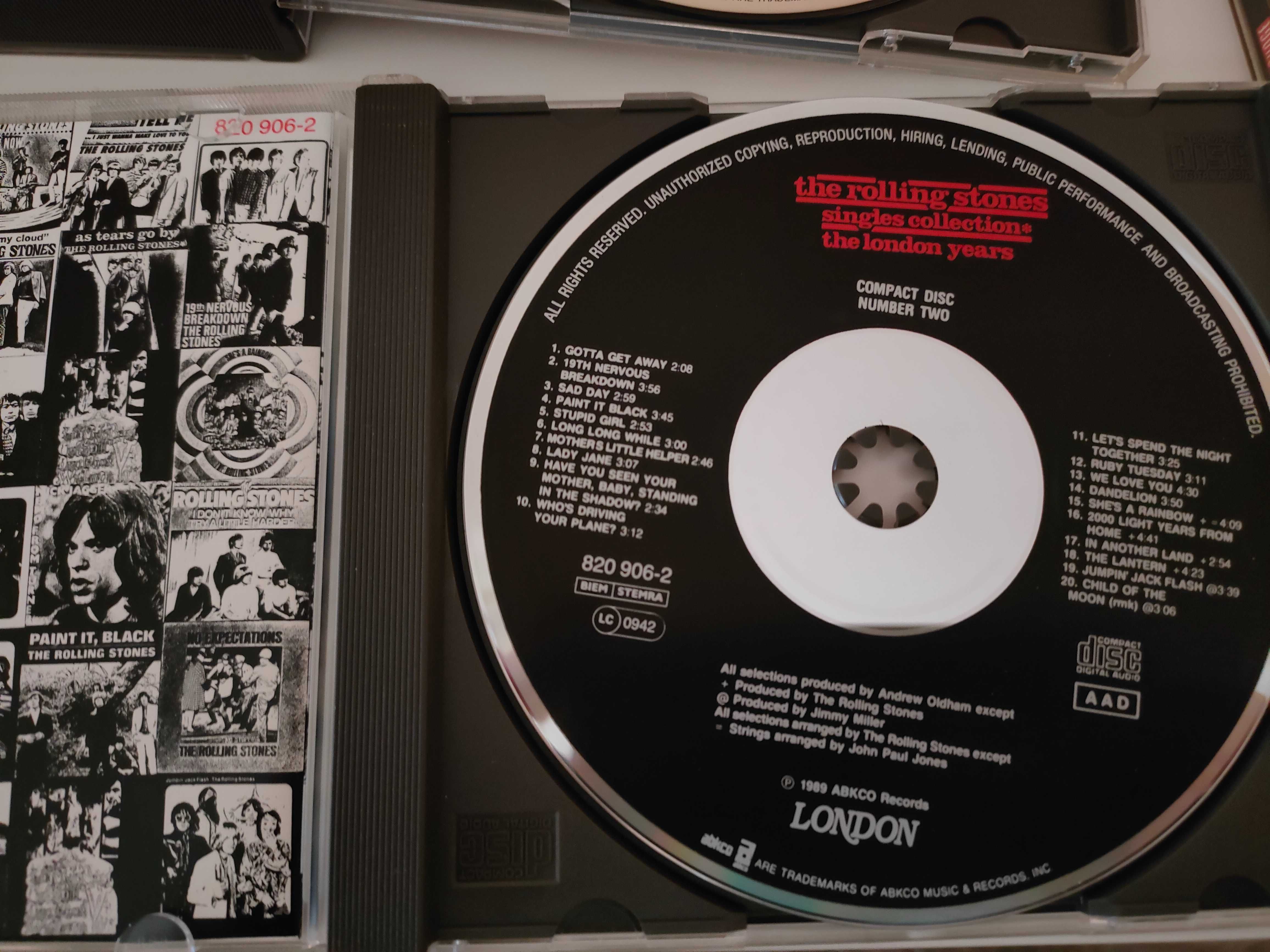 CD -uri originale Rolling Stones