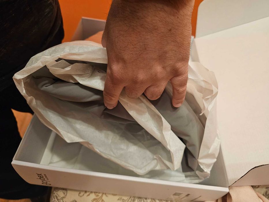 Зимно чувалче за количка Cybex Platinum Footmuff Сив Цвят Нов