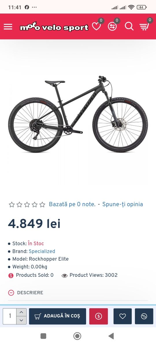Specialized 29r 1x10 vit. rockshox Cube