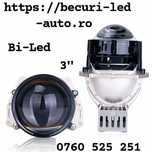 Kit Lupe Bi-Led 3" Fază scurtă/Fază lungă 20000Lm/100W-120W/12Volti