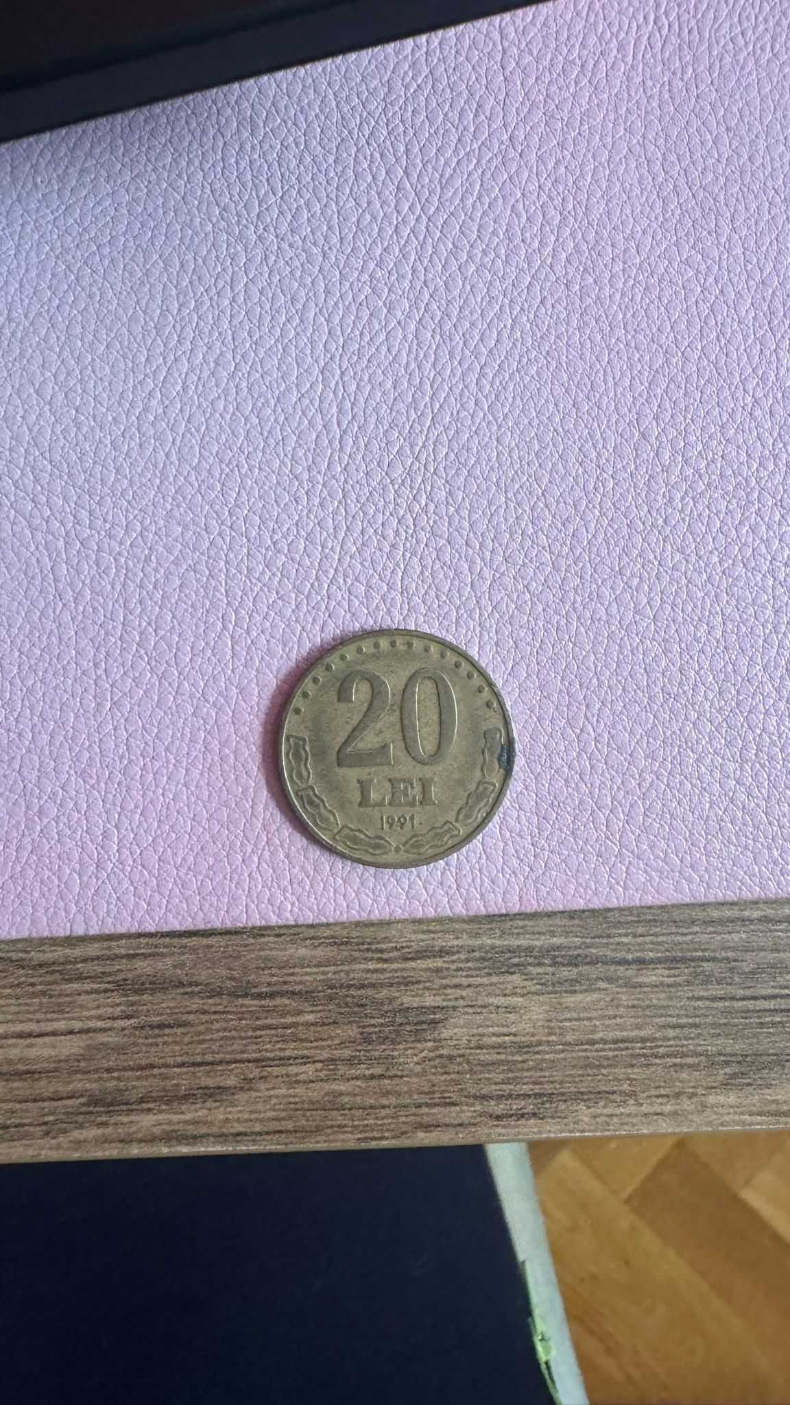 Moneda 20 de lei, 1991, Chipul lui Stefan cel Mare