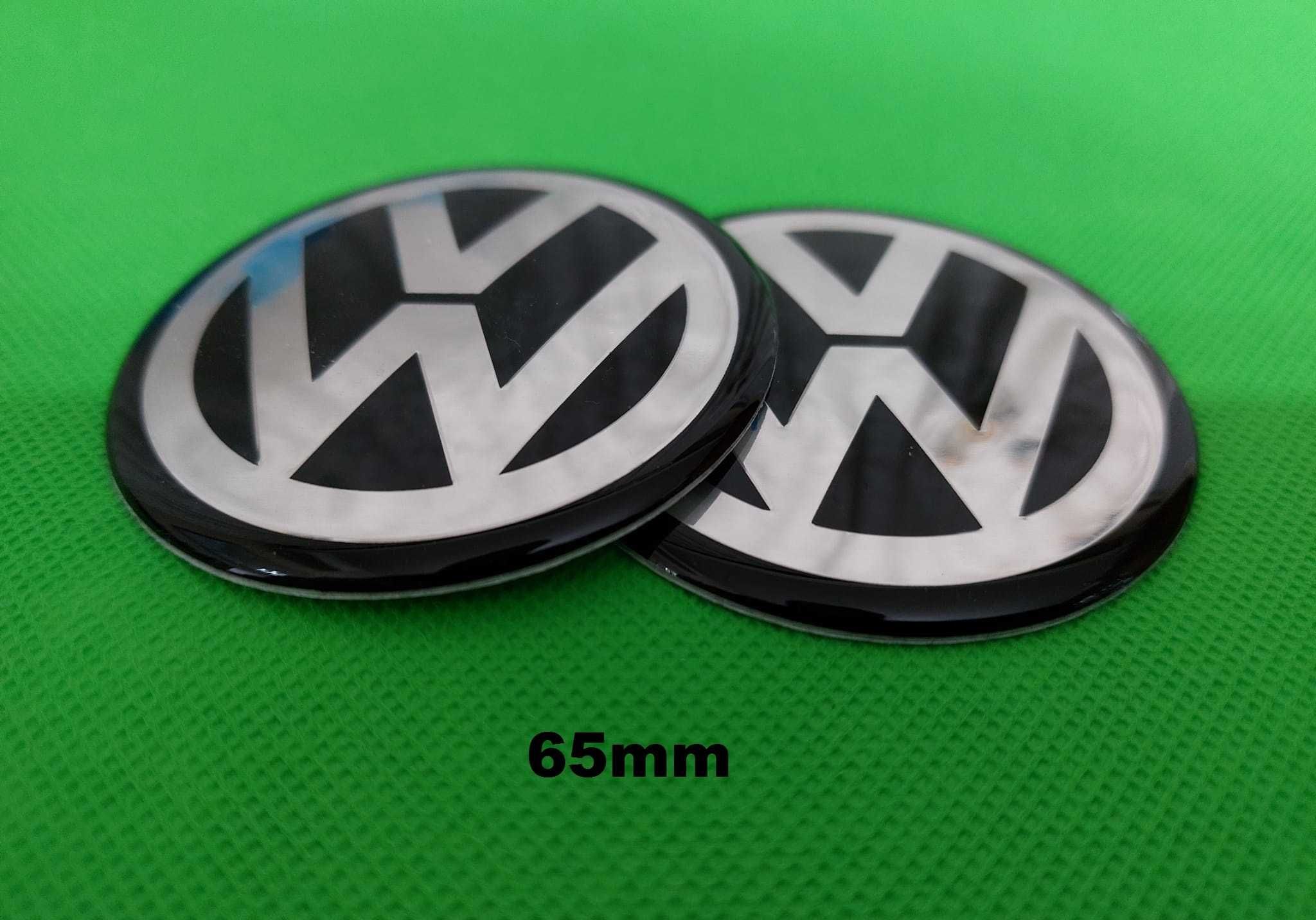 VW алуминиеви стикери капачки ембеми за джанти тасове от 50мм до 90мм