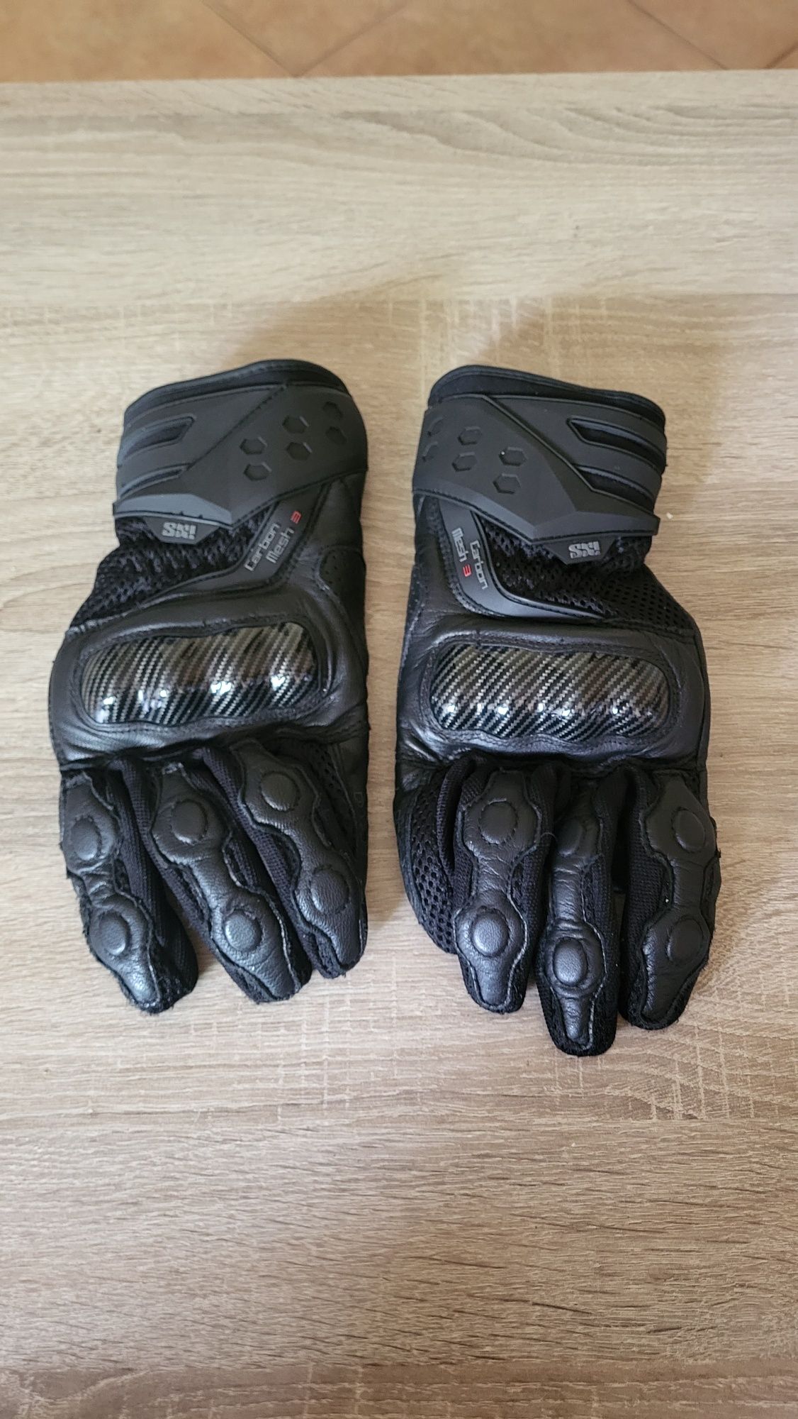 летни мото ръкавици IXS Carbon Mesh 3