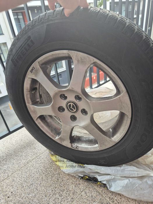 Set Jante aliaj Mazda R17, cu anvelope de iarnă