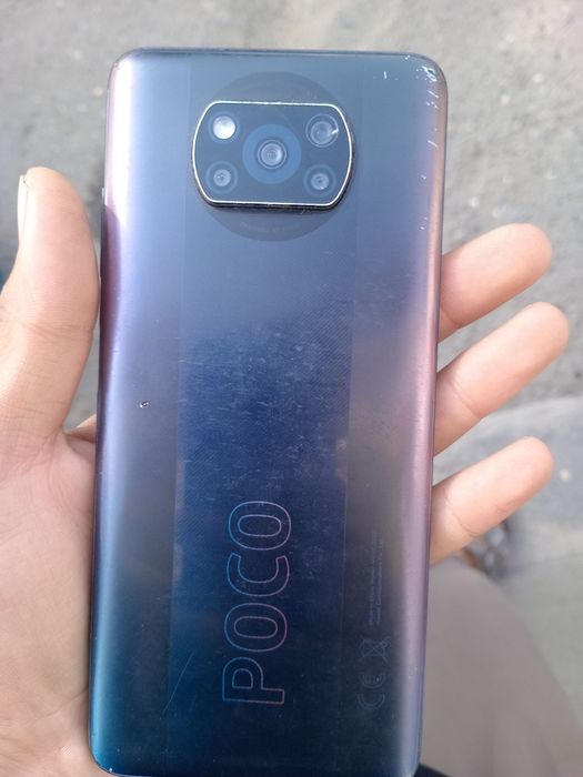 Poco x3 pro 6+2 128 abyi shihsasida ozgina chizigi bor boshqa aybi yoq