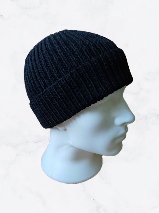 Шапка Бини чёрная классик