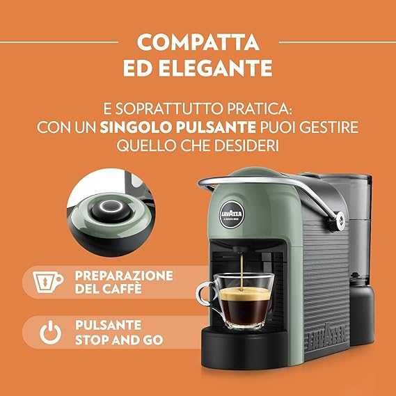 Lavazza A Modo Mio Jolie Capsule Кафемашина, зелена